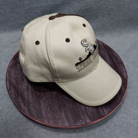 Chicago White Sox Spring Training 2009 Cap Adjustable Beige & Brown Fan Apparel - Picture 2 of 12